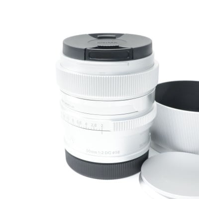 50mm F2 DG | Contemporary Lマウント シルバー