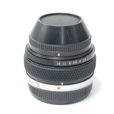 ズイコー 20mm F2 ベローズマクロ マルチコート