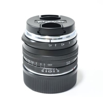 NOKTON vintage line 50mm F1.5 Aspherical Ⅱ VM ブラック MC