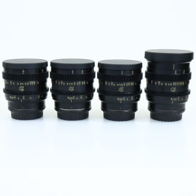 Simera-C 28mm/35mm/50mm/75mm 4-lens kit T1.5 Eマウント ブラック TP-SC4P-E