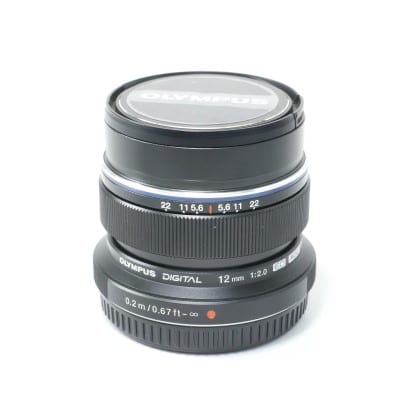 M.ZUIKO DIGITAL ED 12mm F2.0 ブラック
