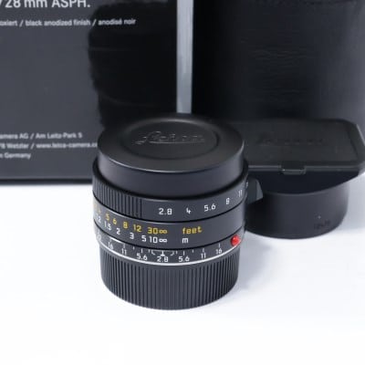ライカ エルマリートM f2.8/28mm ASPH. ブラック 11677