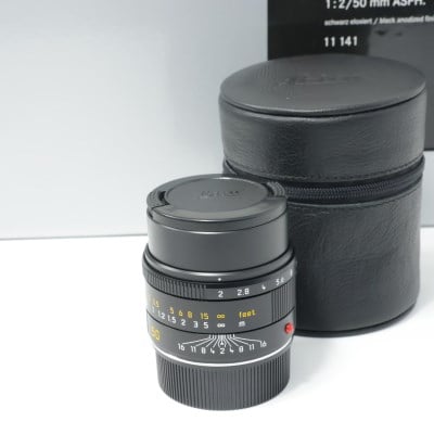 ライカ アポ・ズミクロンM f2/50mm ASPH. ブラック 11141