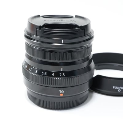 フジノンレンズ XF16mmF2.8 R WR ブラック