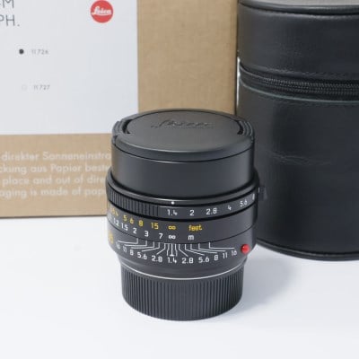 Leica ライカ ズミルックスM f1.4/35mm ASPH. ブラック 11726 AB+