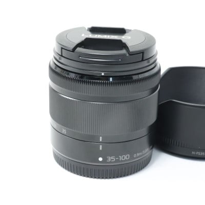 LUMIX G VARIO 35-100mm/F4.0-5.6 ASPH./MEGA O.I.S. ブラック H-FS35100-K