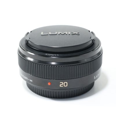 LUMIX G 20mm/F1.7 II ASPH. ブラック H-H020A-K