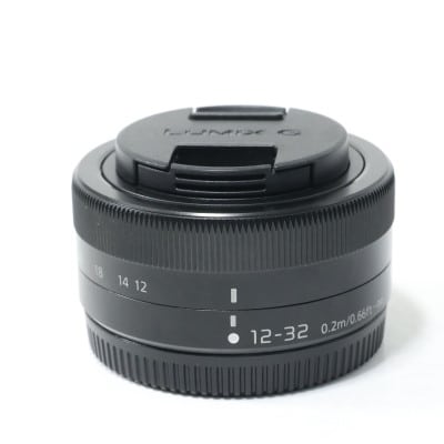 LUMIX G VARIO 12-32mm/F3.5-5.6 ASPH./MEGA O.I.S. ブラック H-FS12032-K