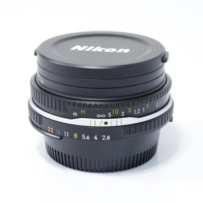 Nikon Ai Nikkor 45mm F2.8P ブラック AB-ランク 中古｜フジヤカメラ