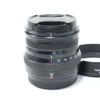 フジノンレンズ XF16mmF2.8 R WR ブラック