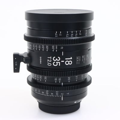 18-35mm T2/EF feet [High Speed Zoom Line 18-35mm T2 EFマウント フィート表示]
