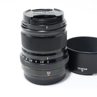 フジノンレンズ XF50mmF2 R WR ブラック