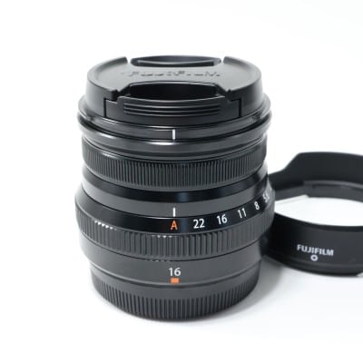 フジノンレンズ XF16mmF2.8 R WR ブラック