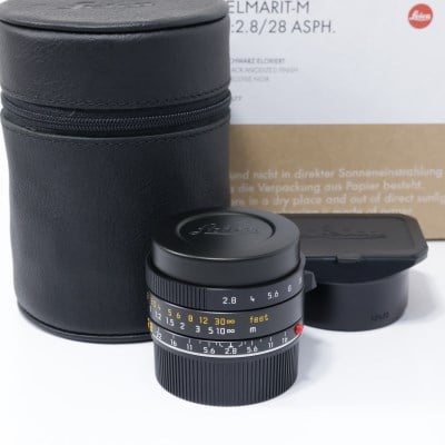 ライカ エルマリートM f2.8/28mm ASPH. ブラック 11677