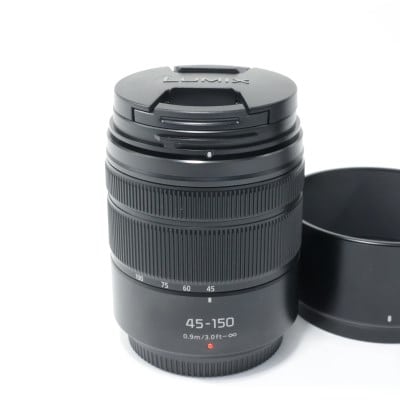 LUMIX G VARIO 45-150mm/F4.0-5.6 ASPH./MEGA O.I.S. ブラック H-FS45150-KA