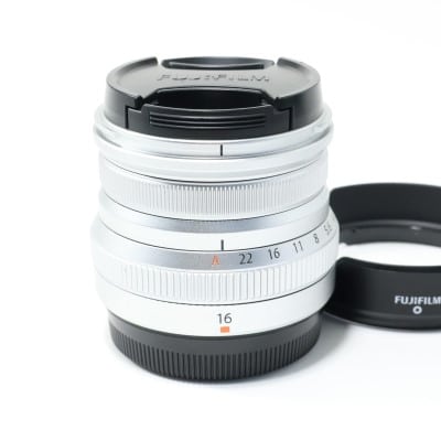 フジノンレンズ XF16mmF2.8 R WR シルバー