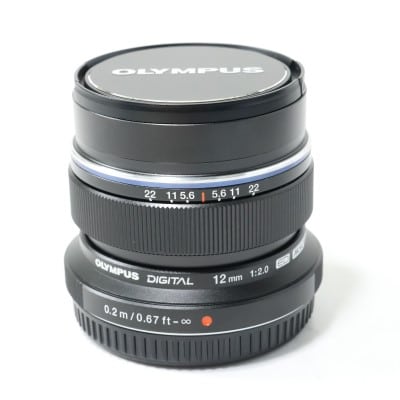 M.ZUIKO DIGITAL ED 12mm F2.0 ブラック