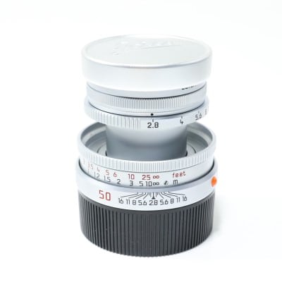エルマー M 50mm F2.8 新型 シルバー