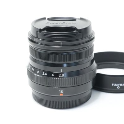 フジノンレンズ XF16mmF2.8 R WR ブラック