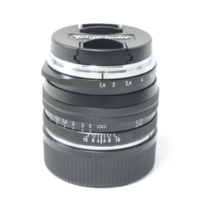 NOKTON vintage line 50mm F1.5 Aspherical Ⅱ VM ブラック MC