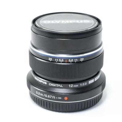 M.ZUIKO DIGITAL ED 12mm F2.0 ブラック