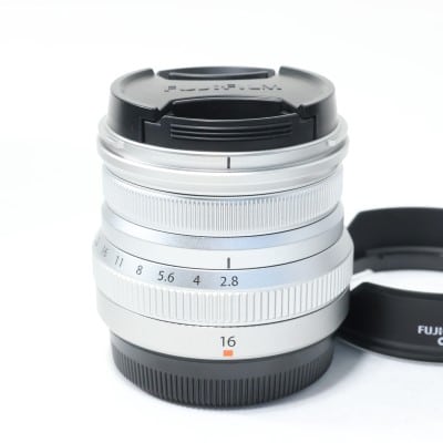 フジノンレンズ XF16mmF2.8 R WR シルバー