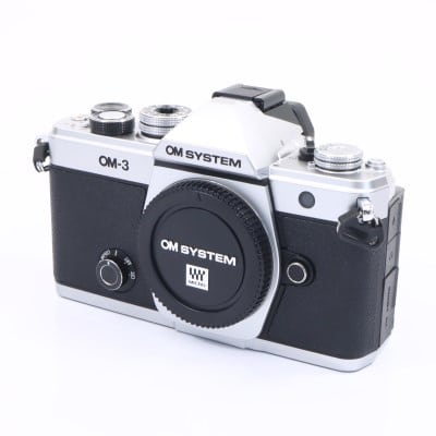 OM SYSTEM OM-3 ボディー シルバー