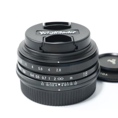 COLOR-SKOPAR 18mm F2.8 Aspherical ブラック X-mount