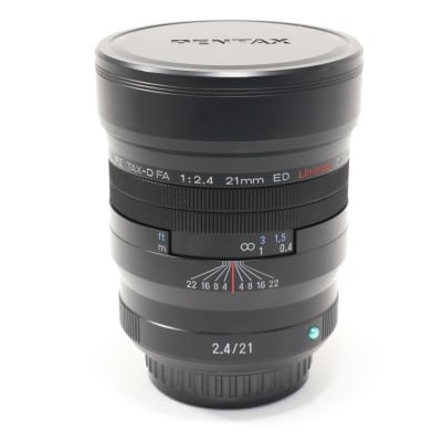 PENTAX HD PENTAX-D FA 21mmF2.4ED Limited DC WR ブラック 中古