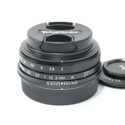 ULTRON 27mm F2 ブラック X-mount