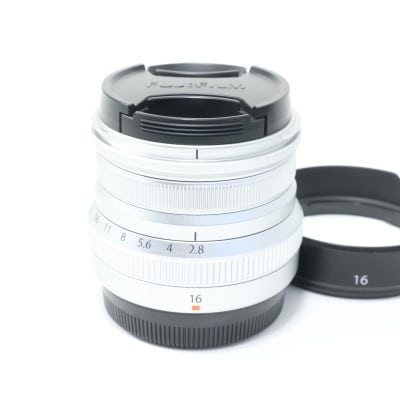 フジノンレンズ XF16mmF2.8 R WR シルバー