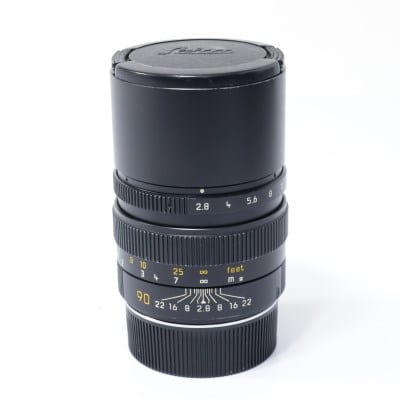 エルマリート M 90mm F2.8 新型 E46 ブラック