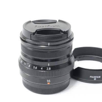 フジノンレンズ XF16mmF2.8 R WR ブラック