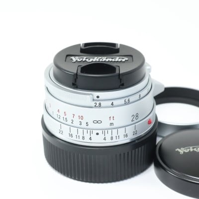 COLOR-SKOPAR 28mm F2.8 Aspherical Type II VM シルバー