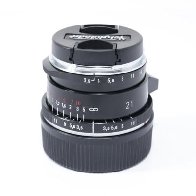COLOR-SKOPAR Vintage Line 21mm F3.5 Aspherical TypeII VM ブラックペイント