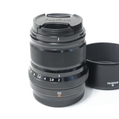 フジノンレンズ XF50mmF2 R WR ブラック