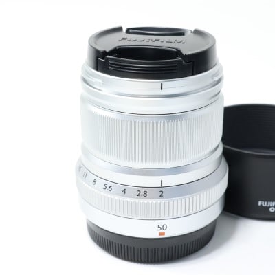 フジノンレンズ XF50mmF2 R WR シルバー