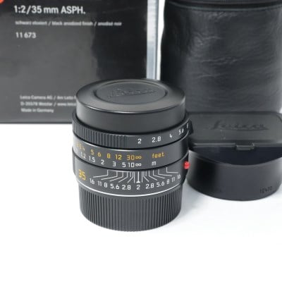 ライカ ズミクロンM f2/35mm ASPH. ブラック 11673