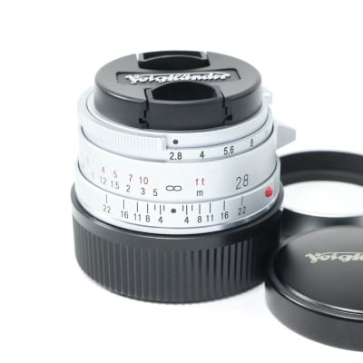 COLOR-SKOPAR 28mm F2.8 Aspherical Type II VM シルバー