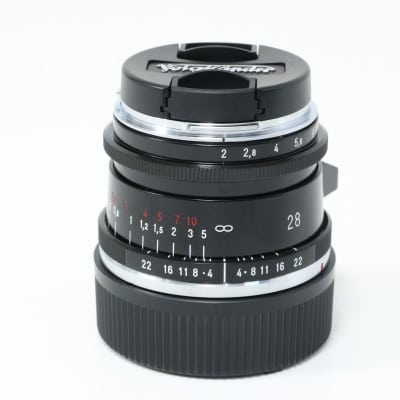 ULTRON Vintage Line 28mm F2 Aspherical Type II VM ブラック