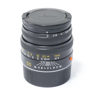 ズミクロン M 50mm F2 Ver.3 ブラック 11826