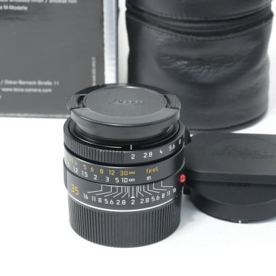 ズミクロン M 35mm F2 ASPH ブラック 6bit
