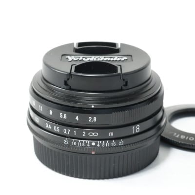 COLOR-SKOPAR 18mm F2.8 Aspherical ブラック X-mount