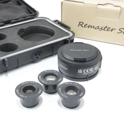 Remaster Slim 21mm F3.5 / 28mm F3.5 / 32mm F2.8 ソニーEマウント