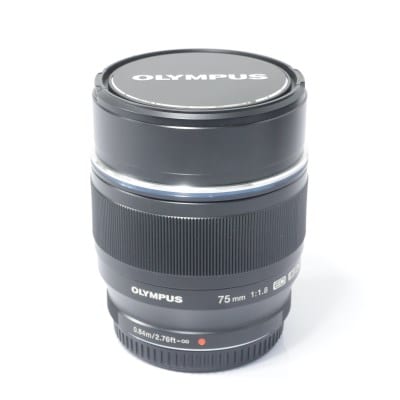 M.ZUIKO DIGITAL ED 75mm F1.8 ブラック