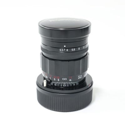 APO-LANTHAR 50mm F3.5 VM Type II ブラックペイント