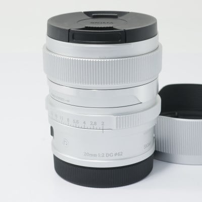 Sigma 20mm F2 DG | Contemporary Lマウント シルバー