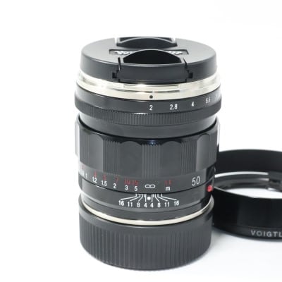 APO-LANTHAR 50mm F2 Aspherical VM ブラックペイント フジヤカメラ80周年記念モデル