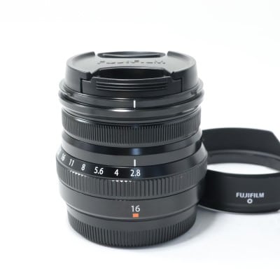 フジノンレンズ XF16mmF2.8 R WR ブラック