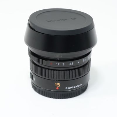 LEICA DG SUMMILUX 15mm/F1.7 ASPH. ブラック H-X015-K
